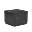 Sorein Marble Side Table | Black