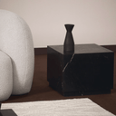Sorein Marble Side Table | Black