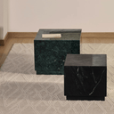 Sorein Marble Side Table | Green