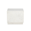 Sorein Marble Side Table | White