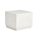 Sorein Marble Side Table | White