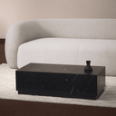 Sorein Marble Coffee Table | Black