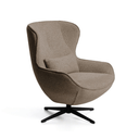 Sorile Swivel Armchair | Brown
