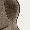 Sorile Swivel Armchair | Brown