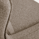 Sorile Swivel Armchair | Brown