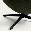 Sorile Swivel Armchair | Green