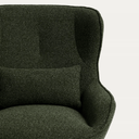 Sorile Swivel Armchair | Green