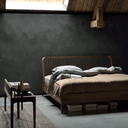Spindle Bed | Natural Teak