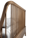 Spindle Bed | Natural Teak