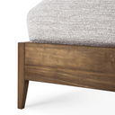 Spindle Bed | Natural Teak