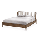 Spindle Bed | Natural Teak