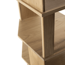 Stairs Column Bookshelf | Oak