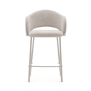 Steels Bench Barstool | Dove Grey