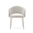 Steels Dining Chair | Dove Grey Chenille