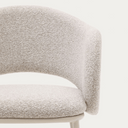 Steels Dining Chair | Dove Grey Chenille