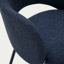 Steels Dining Chair | Navy Chenille