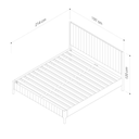 Stockholm Timber Bed