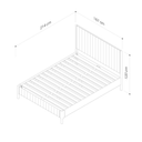 Stockholm Timber Bed