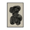 Straw II Framed Canvas Print