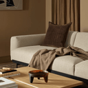 Stria Cushion | Chocolate