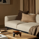 Stria Cushion | Chocolate