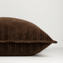 Stria Cushion | Chocolate