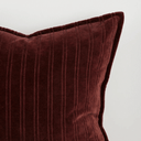 Stria Cushion | Merlot