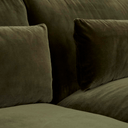 Sidney Peak Sofa | Caper Velvet