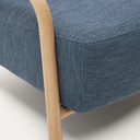 Sylo Armchair | Blue / Natural Ash