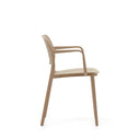 Saben Stackable Patio Chair | Mocha