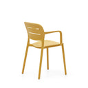 Saben Stackable Patio Chair | Mustard