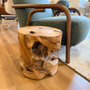 Scope Teak Stool