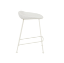 Turner Bench Barstool | White Boucle