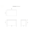 Slice Dining Table | Oak