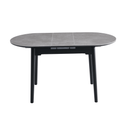 Solace Ceramic Extension Dining Table | Grey Stone