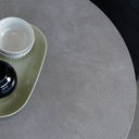 Solace Ceramic Extension Dining Table | Grey Stone