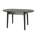 Solace Ceramic Extension Dining Table | Black Marble
