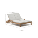 Sonsaura Double Patio Lounger