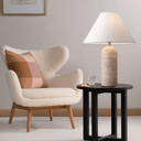 Soren Travertine Shade Table Lamp
