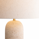 Soren Shade Table Lamp V2 | Travertine
