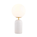 Dorset Table Lamp | White Marble