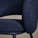 Steels Dining Chair | Navy Chenille