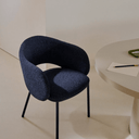 Steels Dining Chair | Navy Chenille
