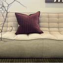 Stria Cushion | Merlot