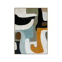 Stuck In The Middle Framed Canvas Print