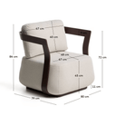 Tamaris Patio Armchair | Brown