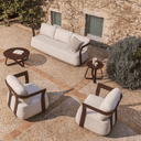 Tamaris Patio Coffee Table | Brown