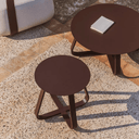 Tamaris Patio Side Table | Brown