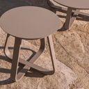 Tamaris Patio Side Table | Ecru