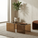 Tanbar Coffee Table Nesting Set | Brown